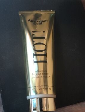 Australian Gold HOT! Maximum Tanning Energy - Gold Tube